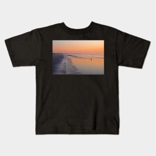 Ogunquit Beach Morning Light Ogunquit Maine Sunrise Kids T-Shirt